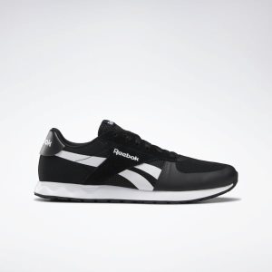 Adidasy Damskie Reebok Royal Classic Jogger Elite Czarne/Białe PL 51GQODC